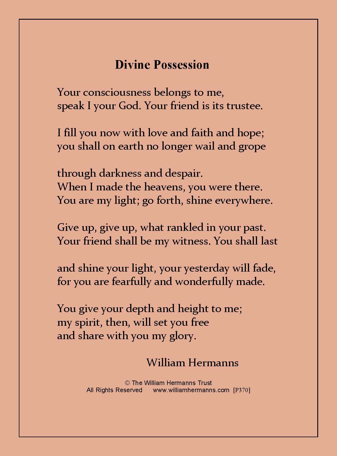 Divine Possession by William Hermanns