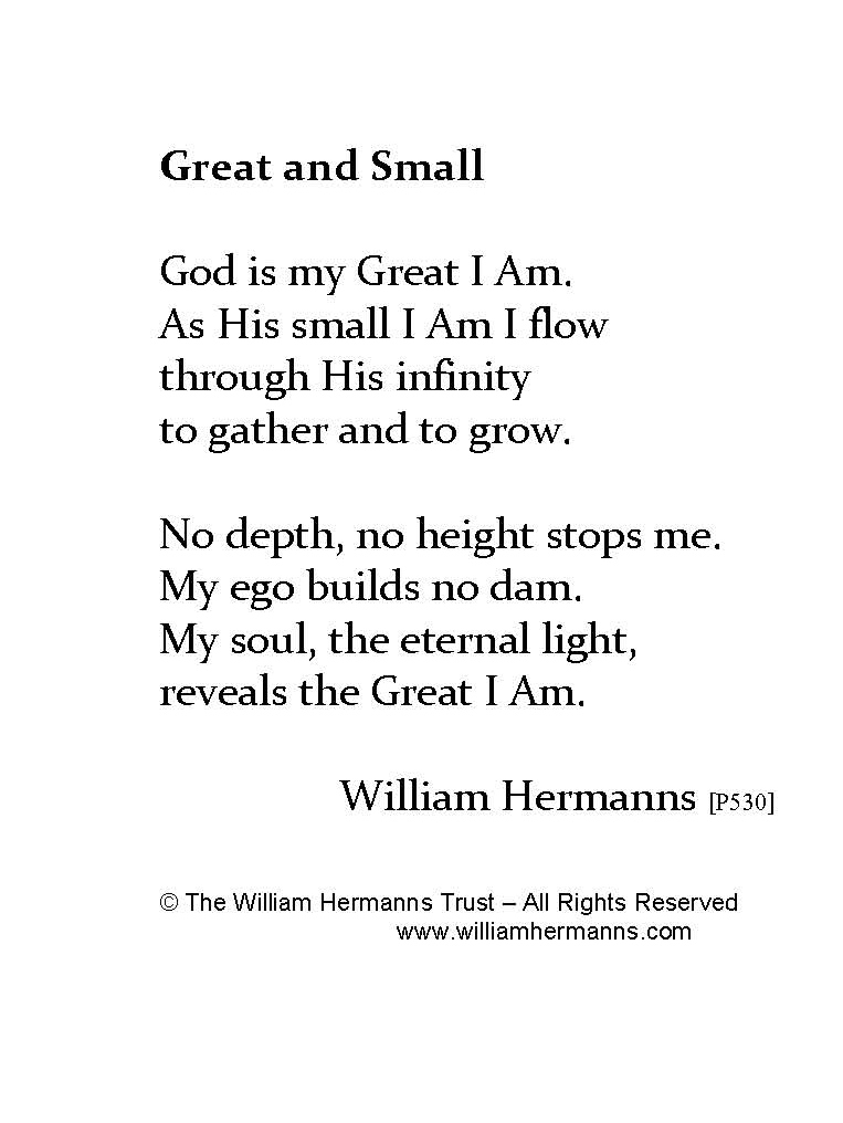 Great and Small by William Hermanns